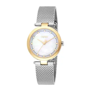 Esprit Women's 30mm Autumn Mesh Fashion White MOP Dial Watch