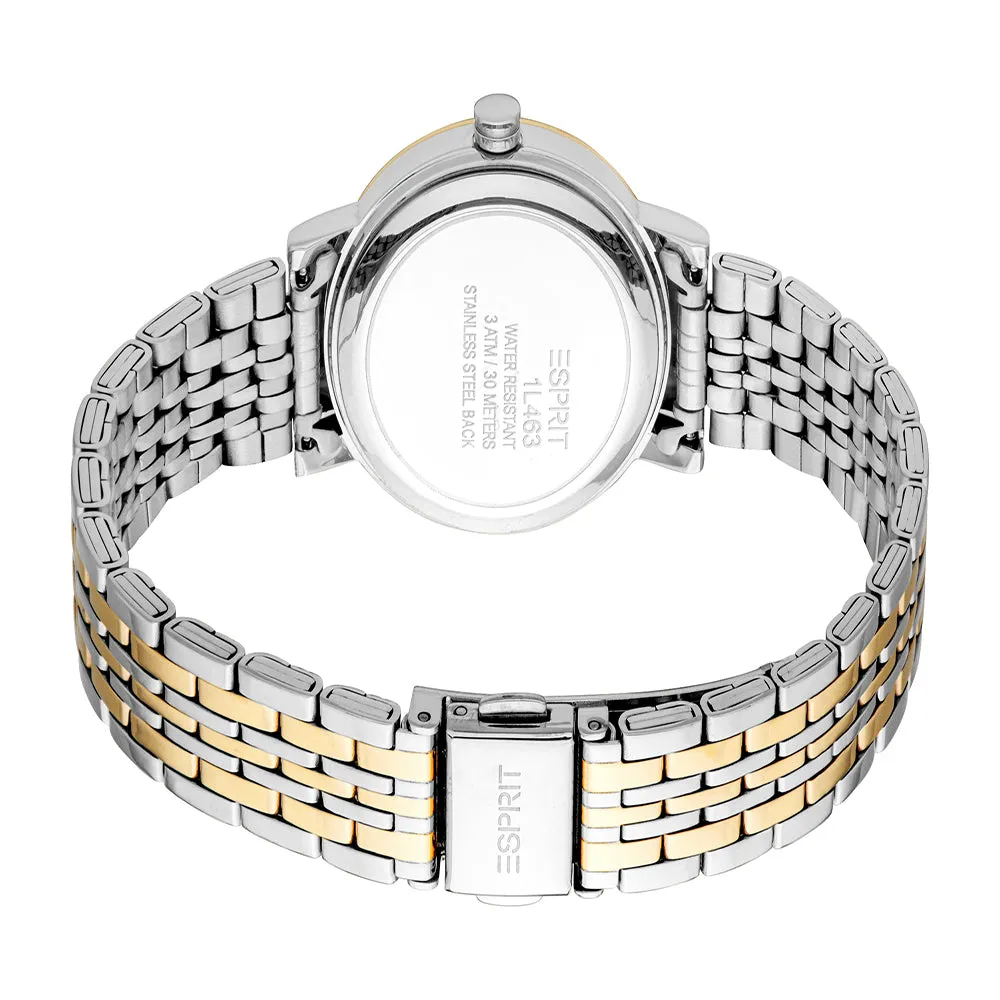 Esprit Women's 30mm Florence Fashion White MOP Dial Watch