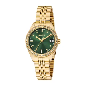 Esprit Women's 30mm Melody Fashion Dark Green Dial Watch
