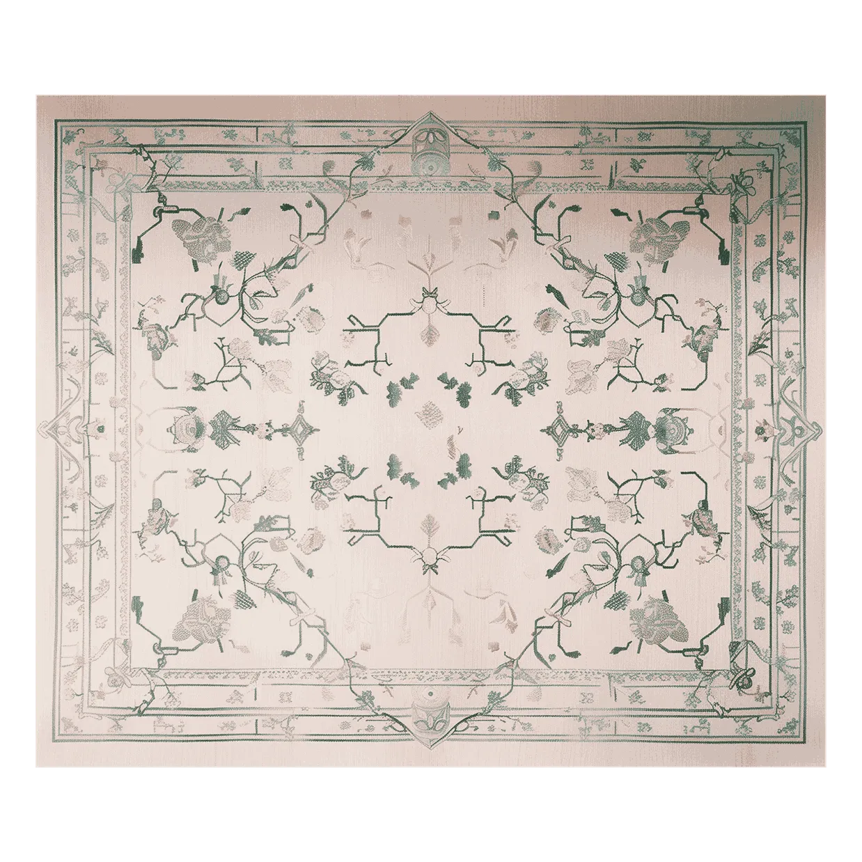 Ethereal Vine Hand Tufted Rug