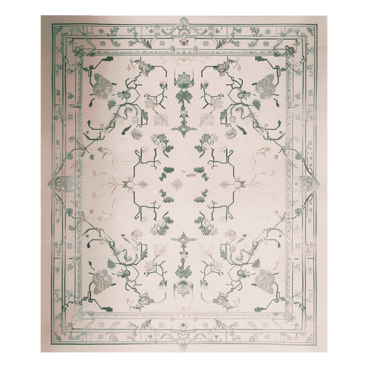 Ethereal Vine Hand Tufted Rug