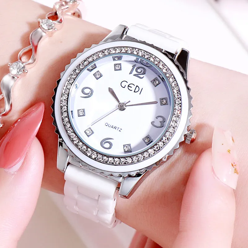 Fashion Ceramic Strap Women's Watch