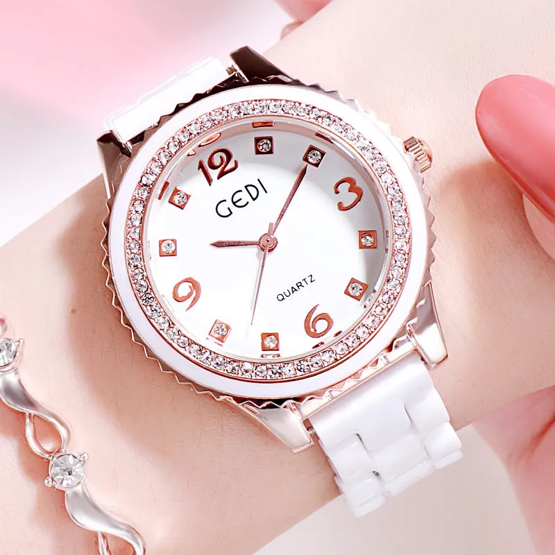 Fashion Ceramic Strap Women's Watch