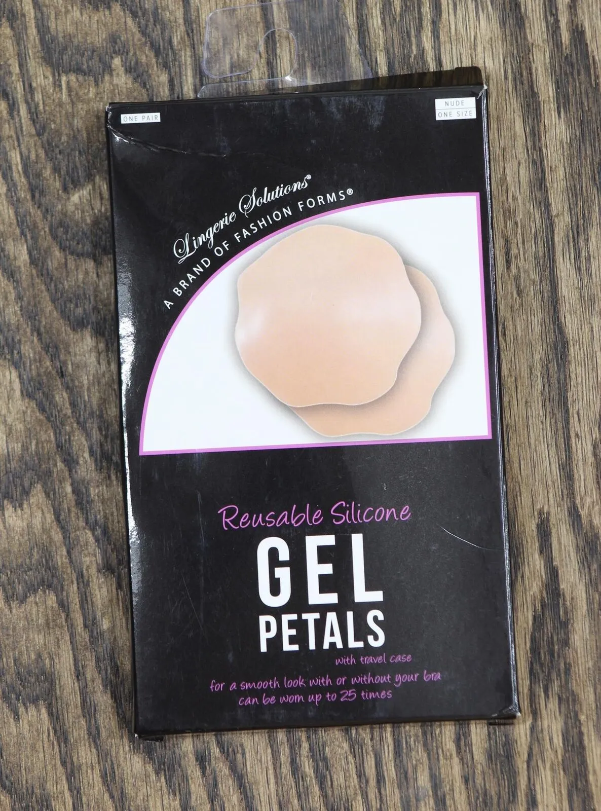 Fashion Forms Women's Reusable Silicone Gel Petals Nude Brown One Size