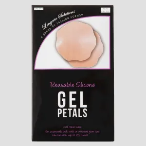 Fashion Forms Women's Reusable Silicone Gel Petals Nude Brown One Size