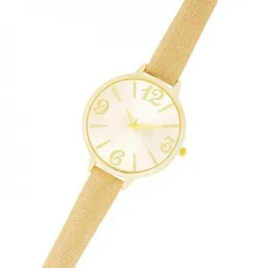 Fashion Watch With Leather Band (pack of 1 ea)