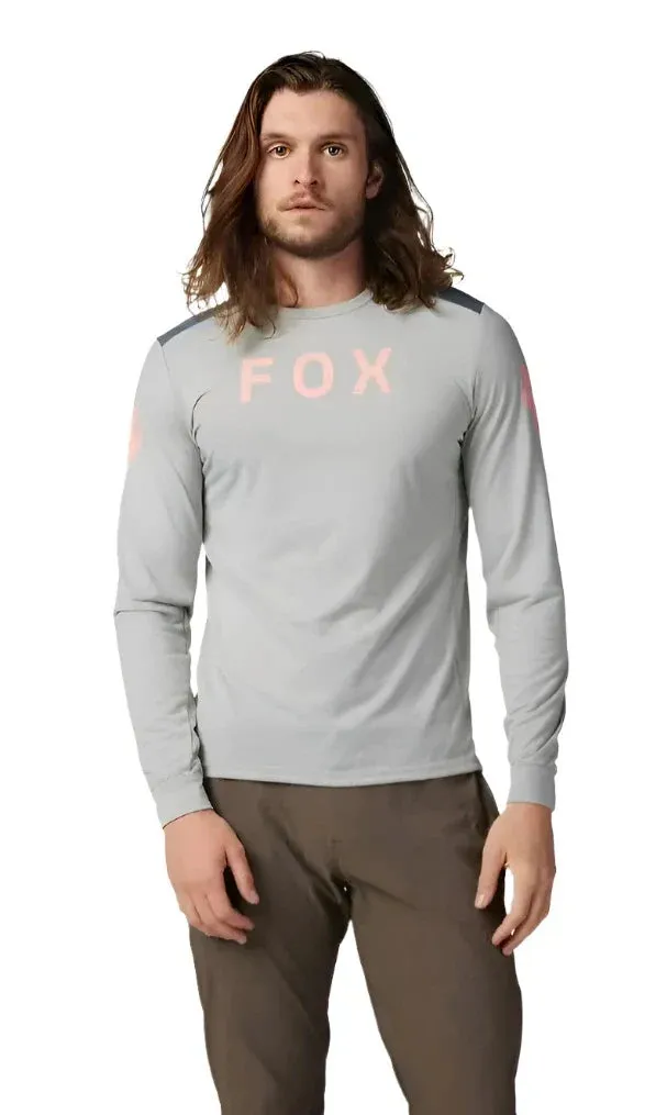 Fox RANGER DR LS JERSEY AVIATION - Vintage Grey