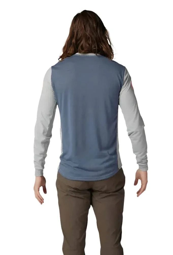 Fox RANGER DR LS JERSEY AVIATION - Vintage Grey