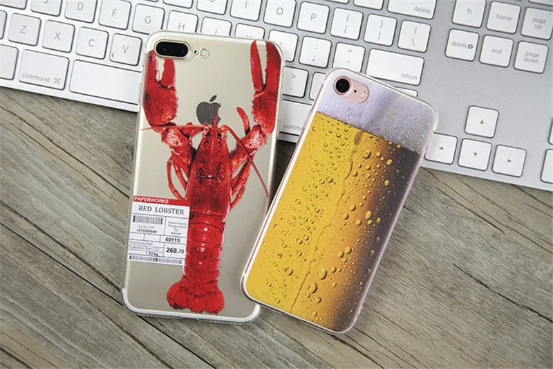 Funny Soft TPU Case for iPhone offer