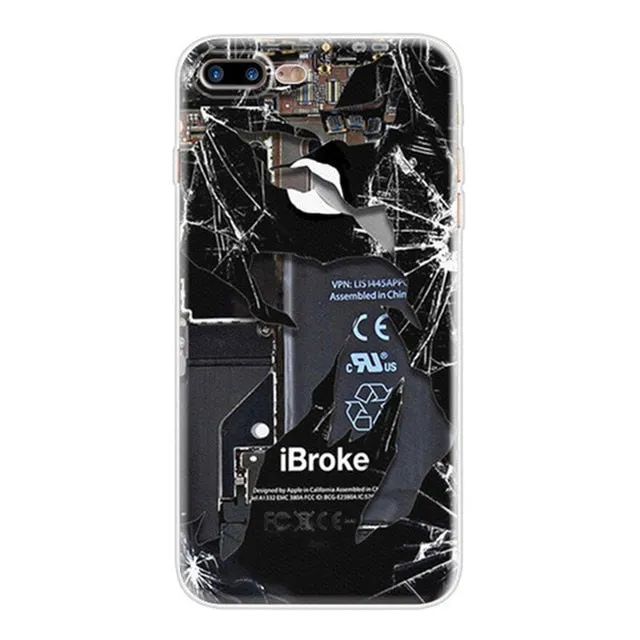 Funny Soft TPU Case for iPhone offer