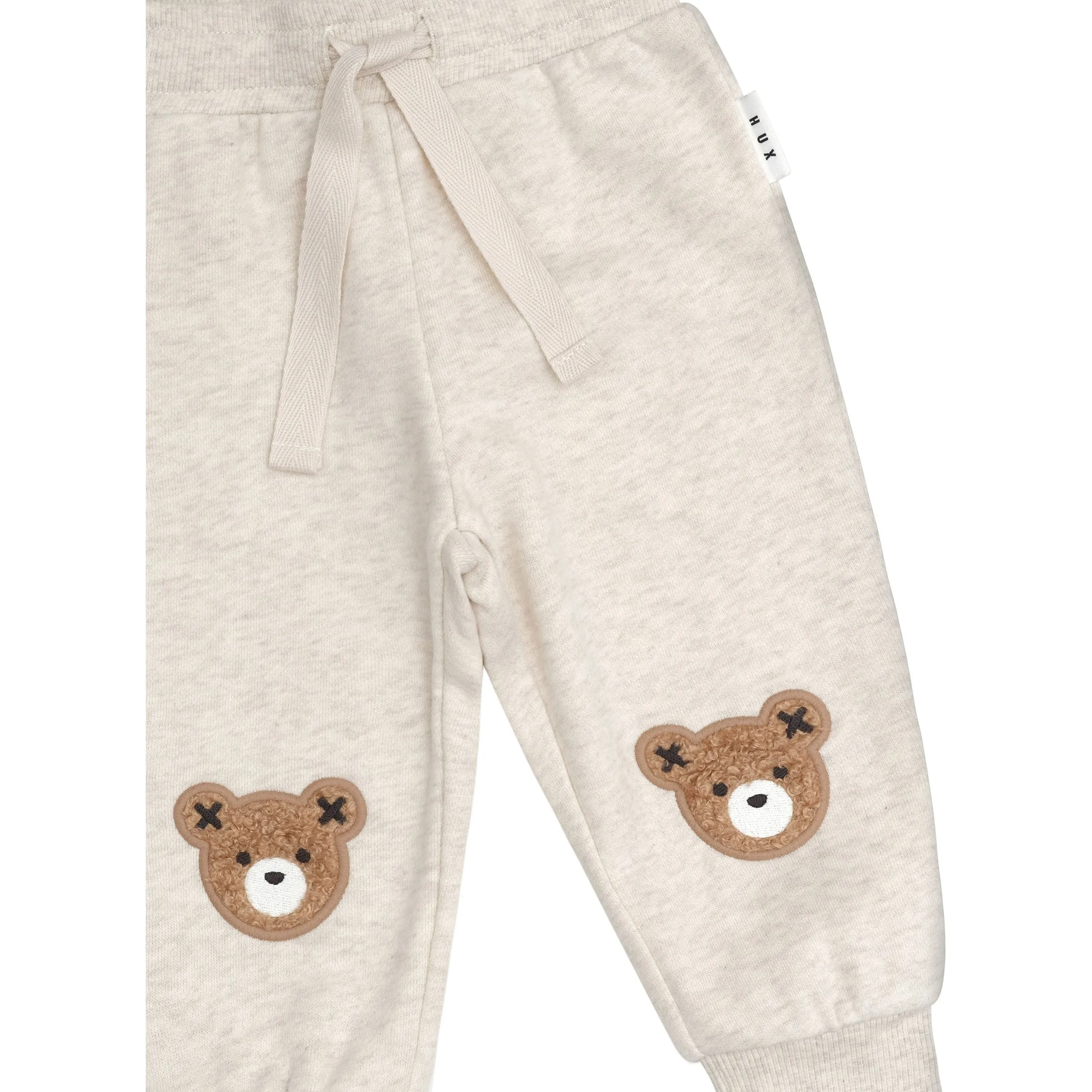 Furry Hux Track Pant Oat Marle