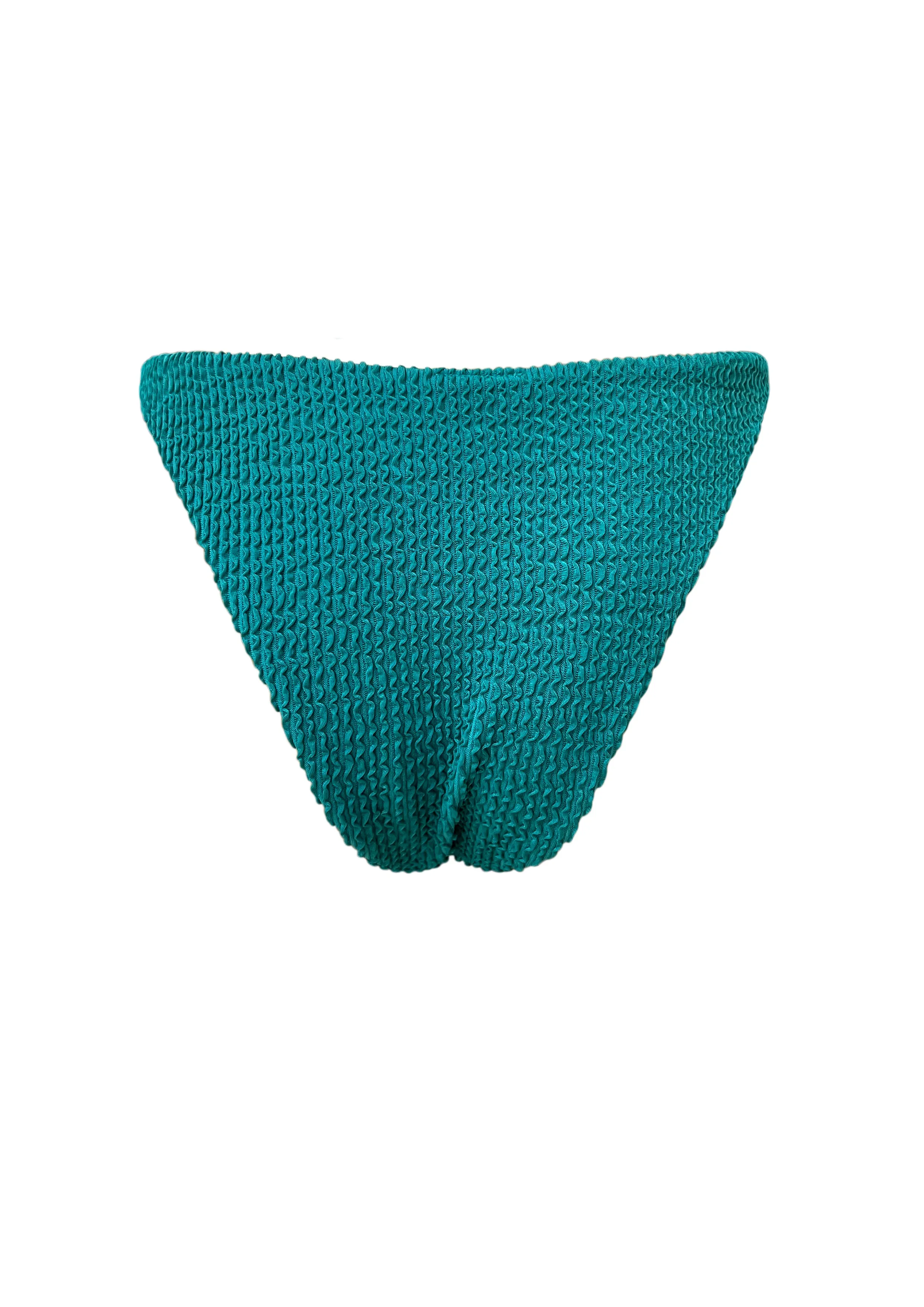 Garden Green Crinkle Tie Side Bottom