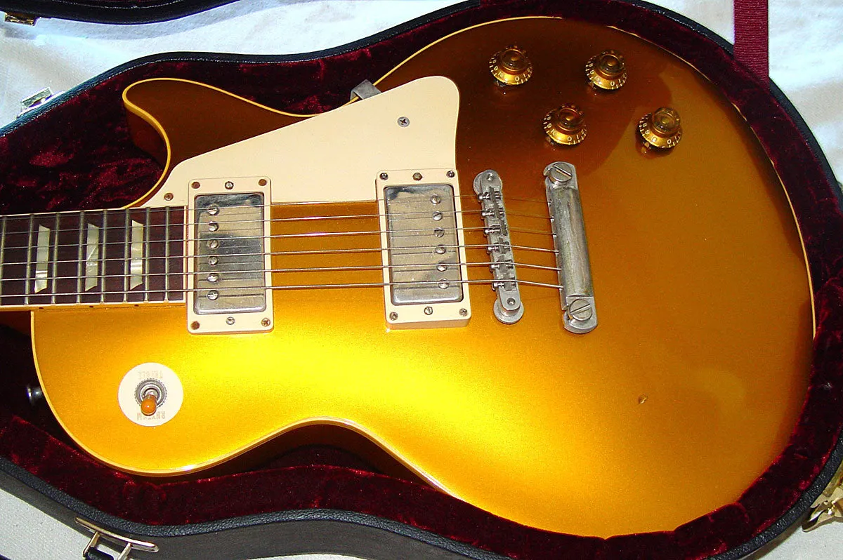 Gibson 1957 Les Paul Goldtop with Brazilian Board