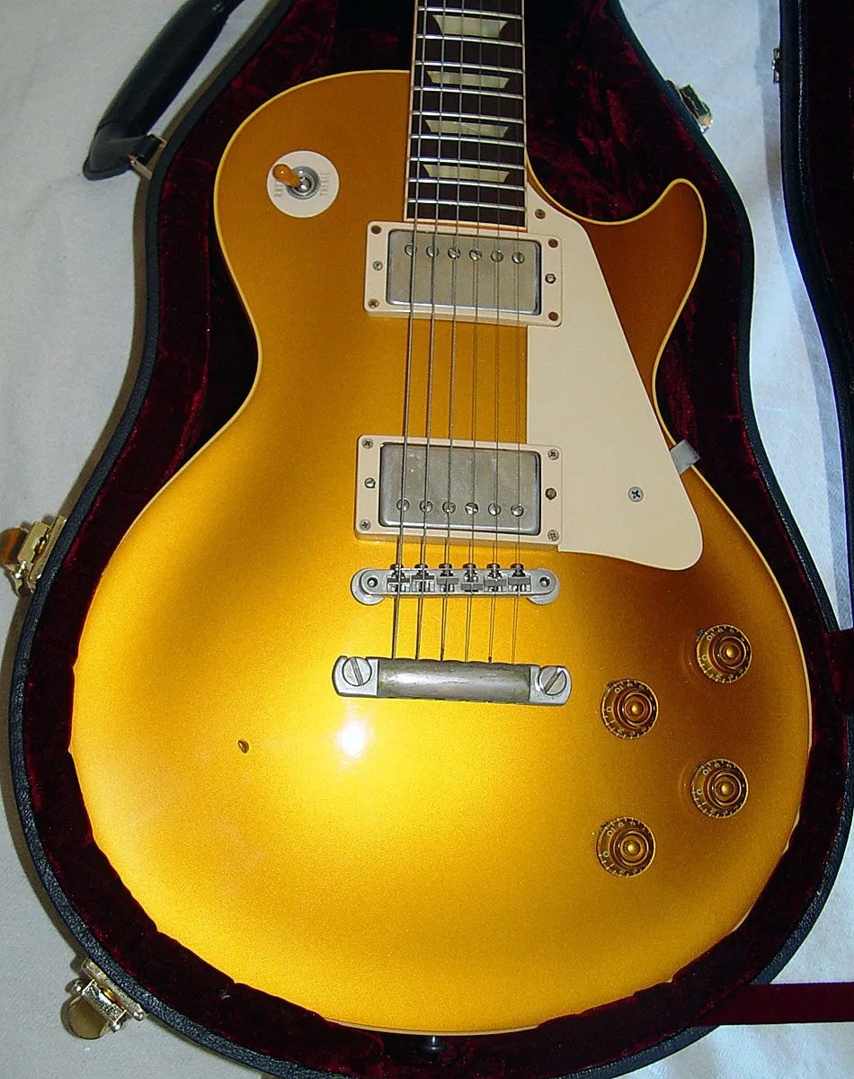 Gibson 1957 Les Paul Goldtop with Brazilian Board