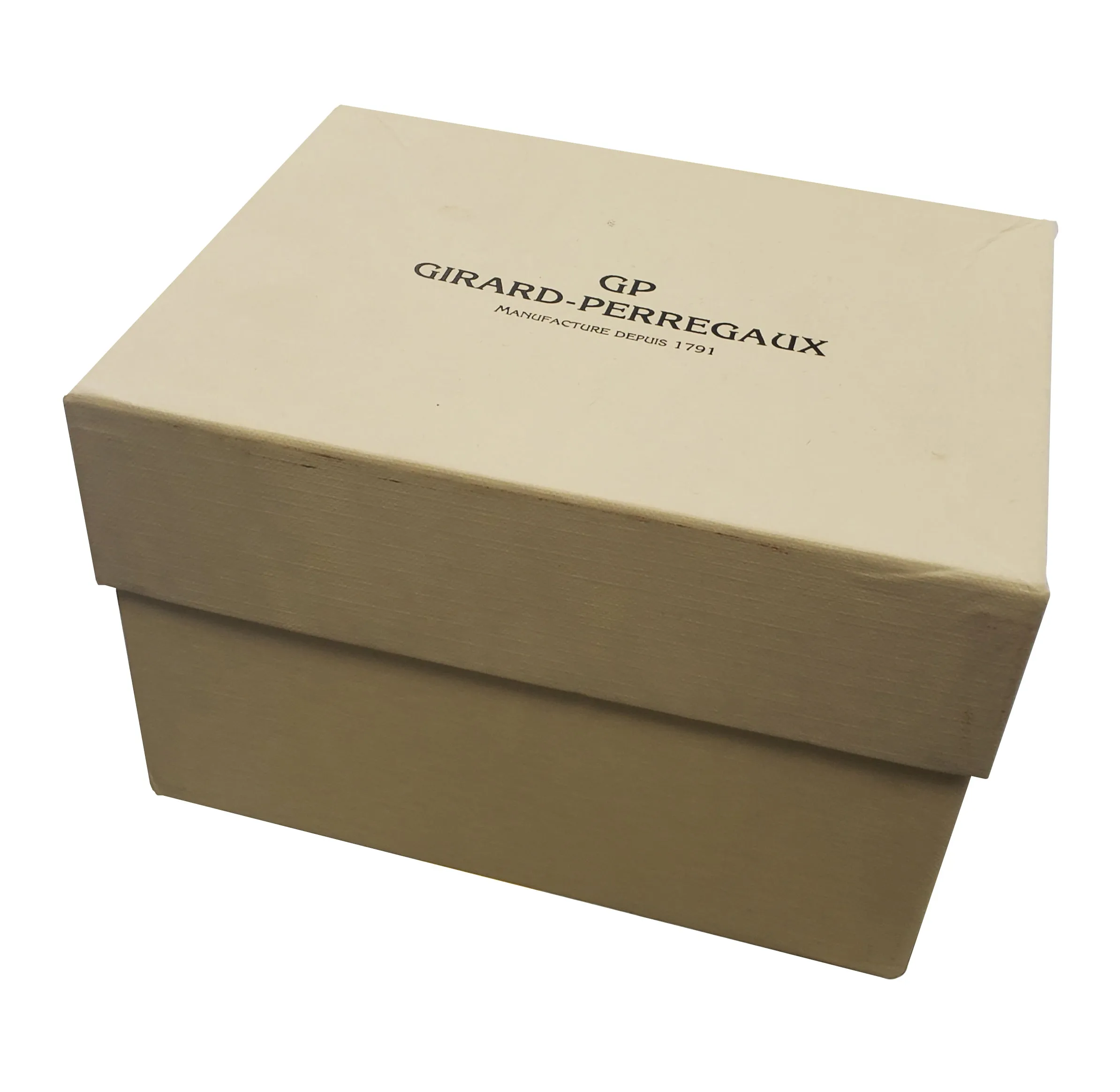 Girard Perregaux Richeville Stainless Steel Silver 34mm Calendar Watch 2730