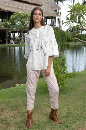 HAZAL Lace Blouse