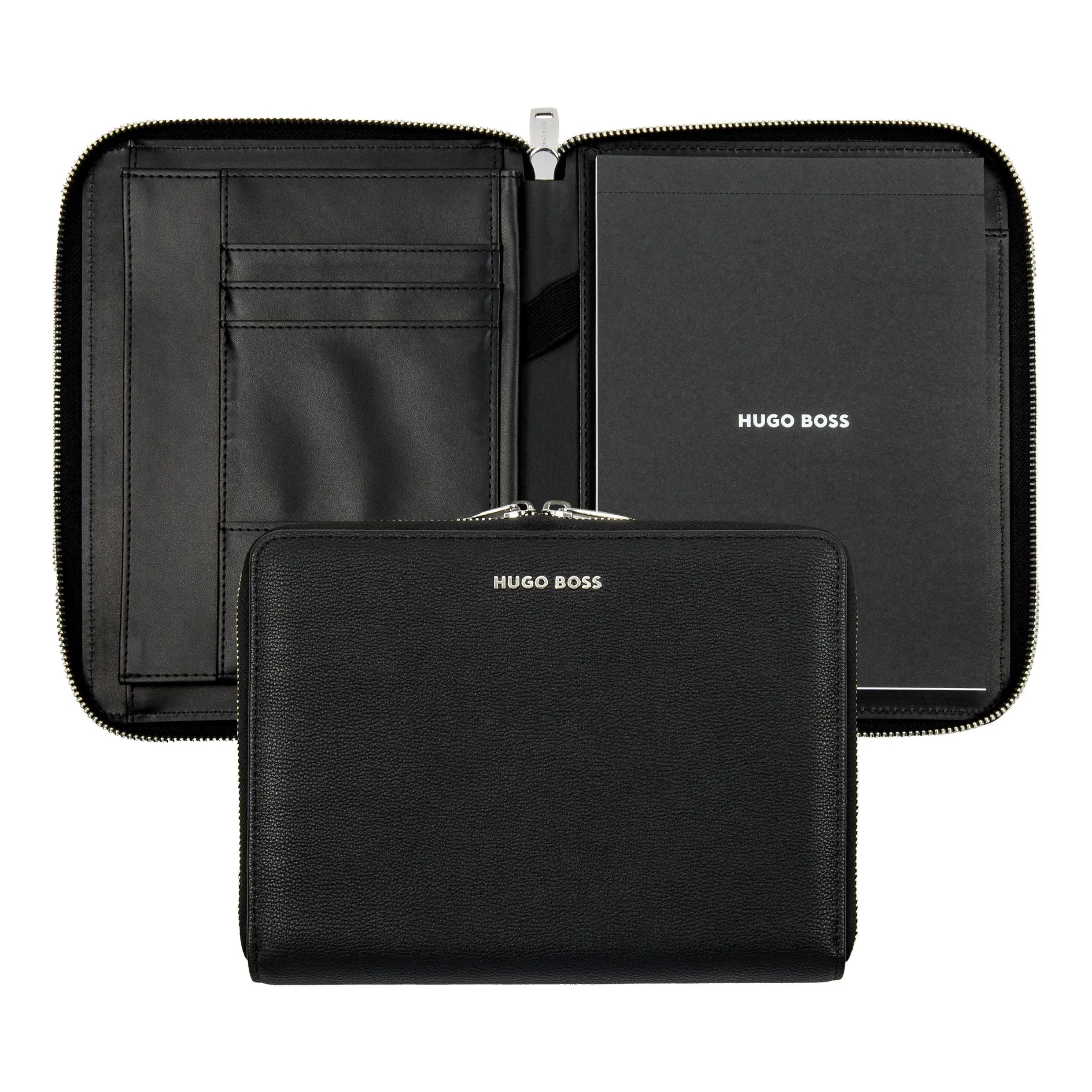 HUGO BOSS HTM410A-Conference folder A5 Pure Iconic Black