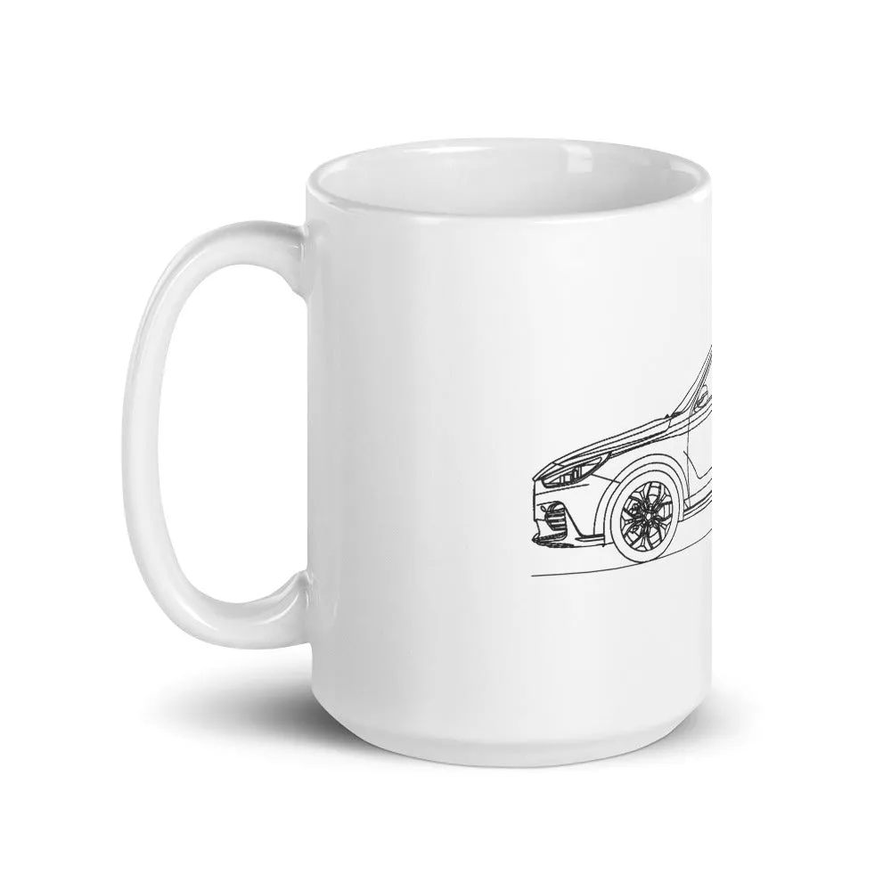 Hyundai Elantra GT N-Line silhouette Mug