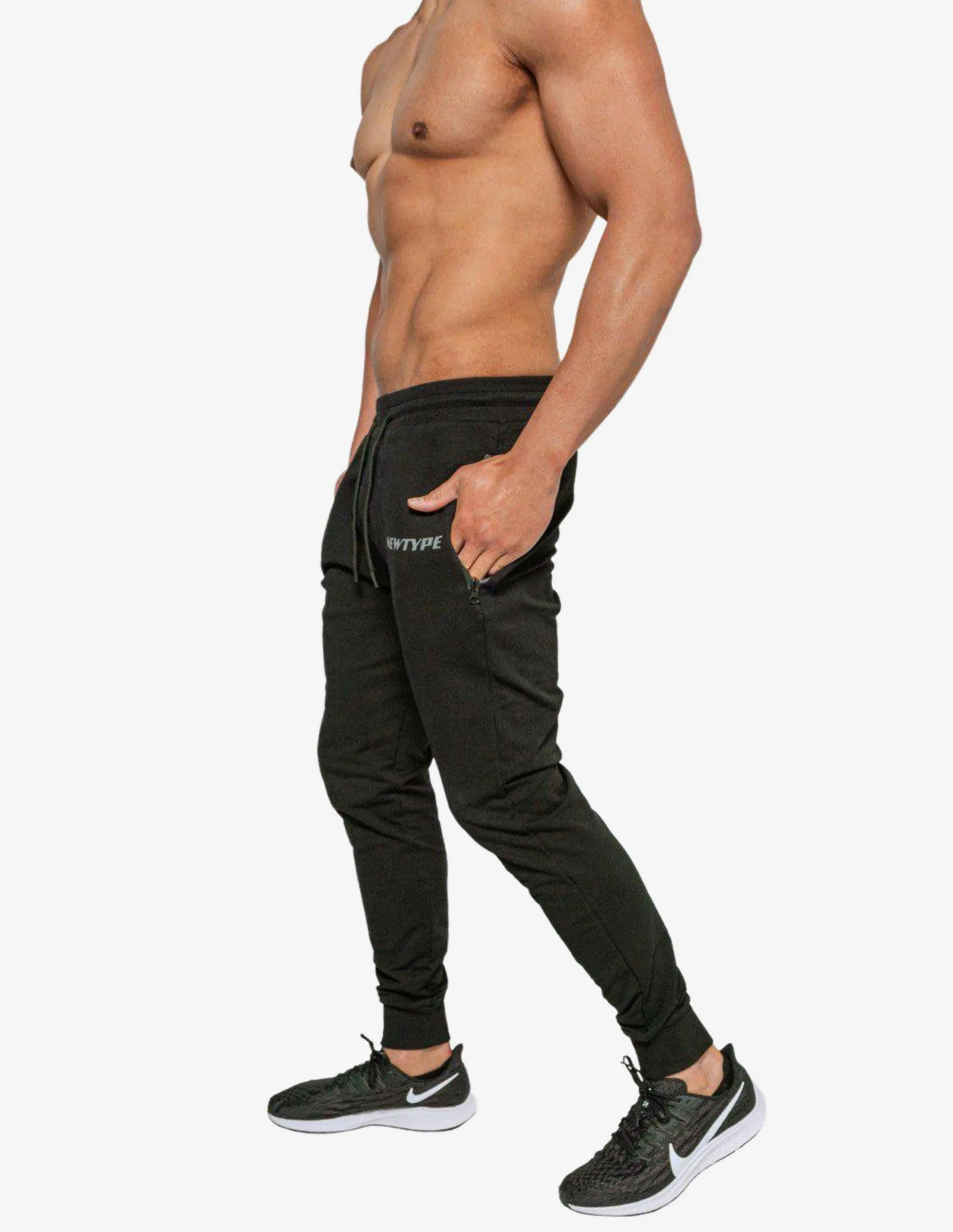 Intrepid Athlete Inside Track Pant - Black