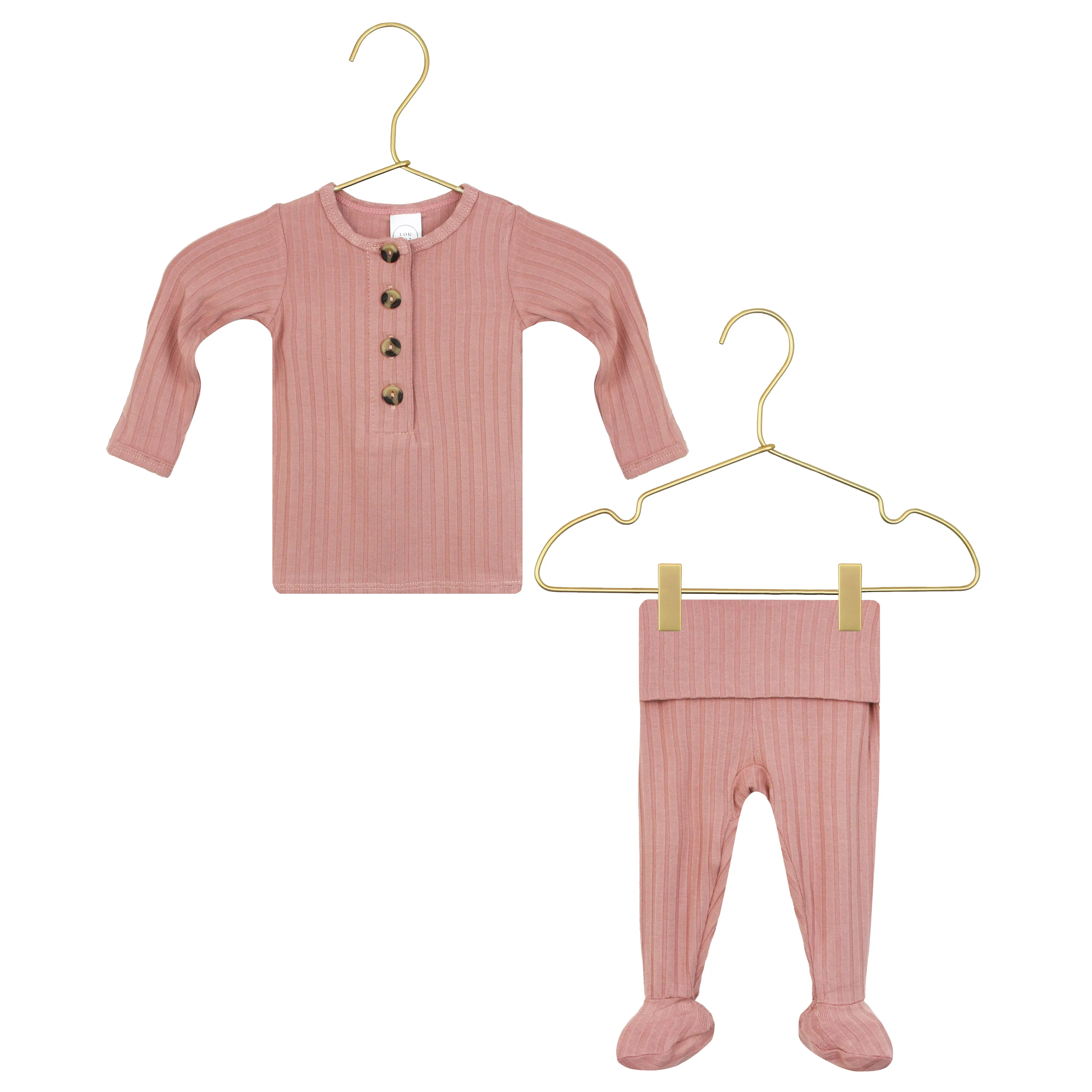Jane Ribbed Top   Bottoms