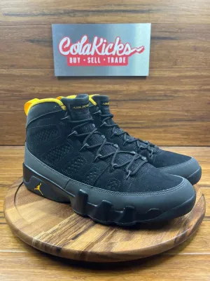 Jordan 9 Retro Dark Charcoal University Gold