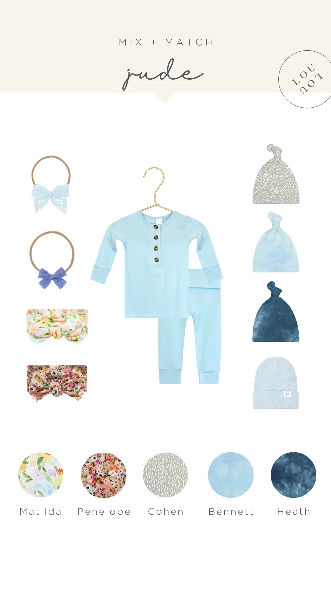 Jude Swaddle Blanket