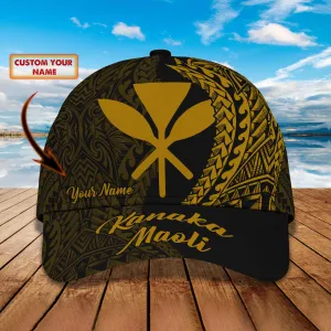 Kanaka Maoli 4 - Personalized Name Cap - Loop - Vhv-cap-061