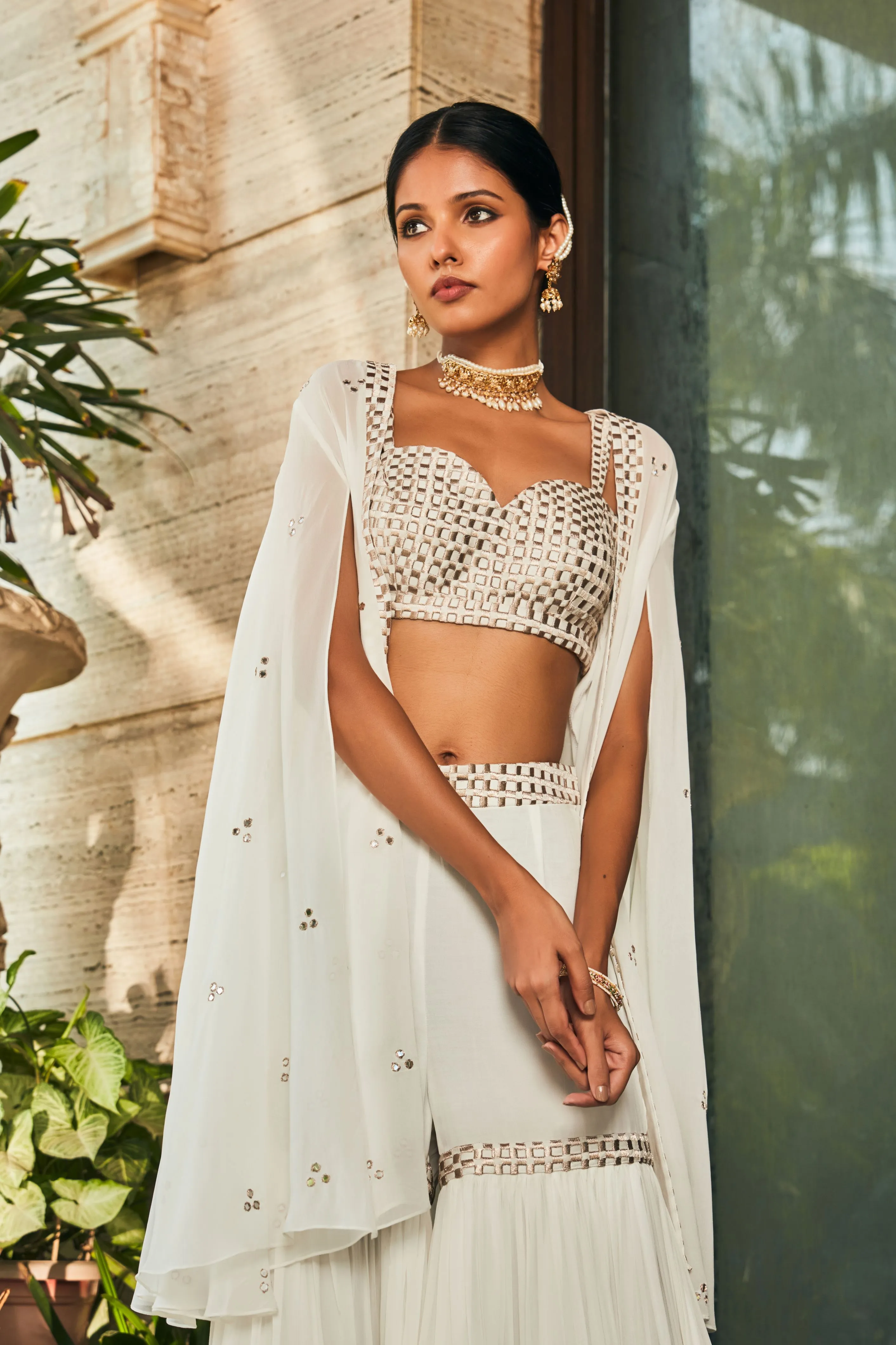 Karvi Sharara Set