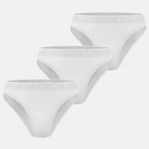 Katrina French Bikini - Multi-Packs - Glacier White