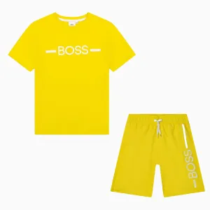 Kid's Surfer T Shirt And Shorts Outfit