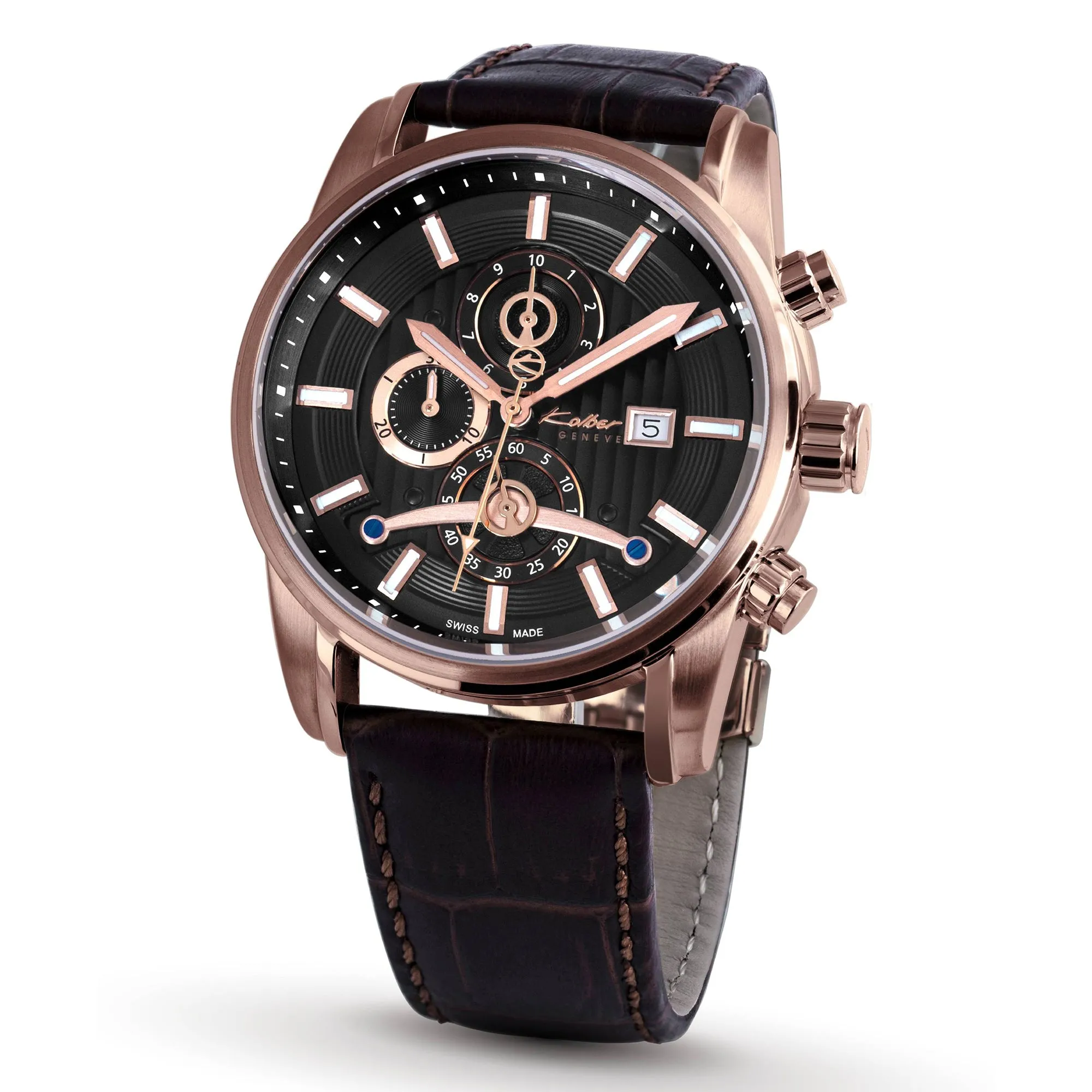 KOLBER Men's Les Sportives Fashion Quartz Watch