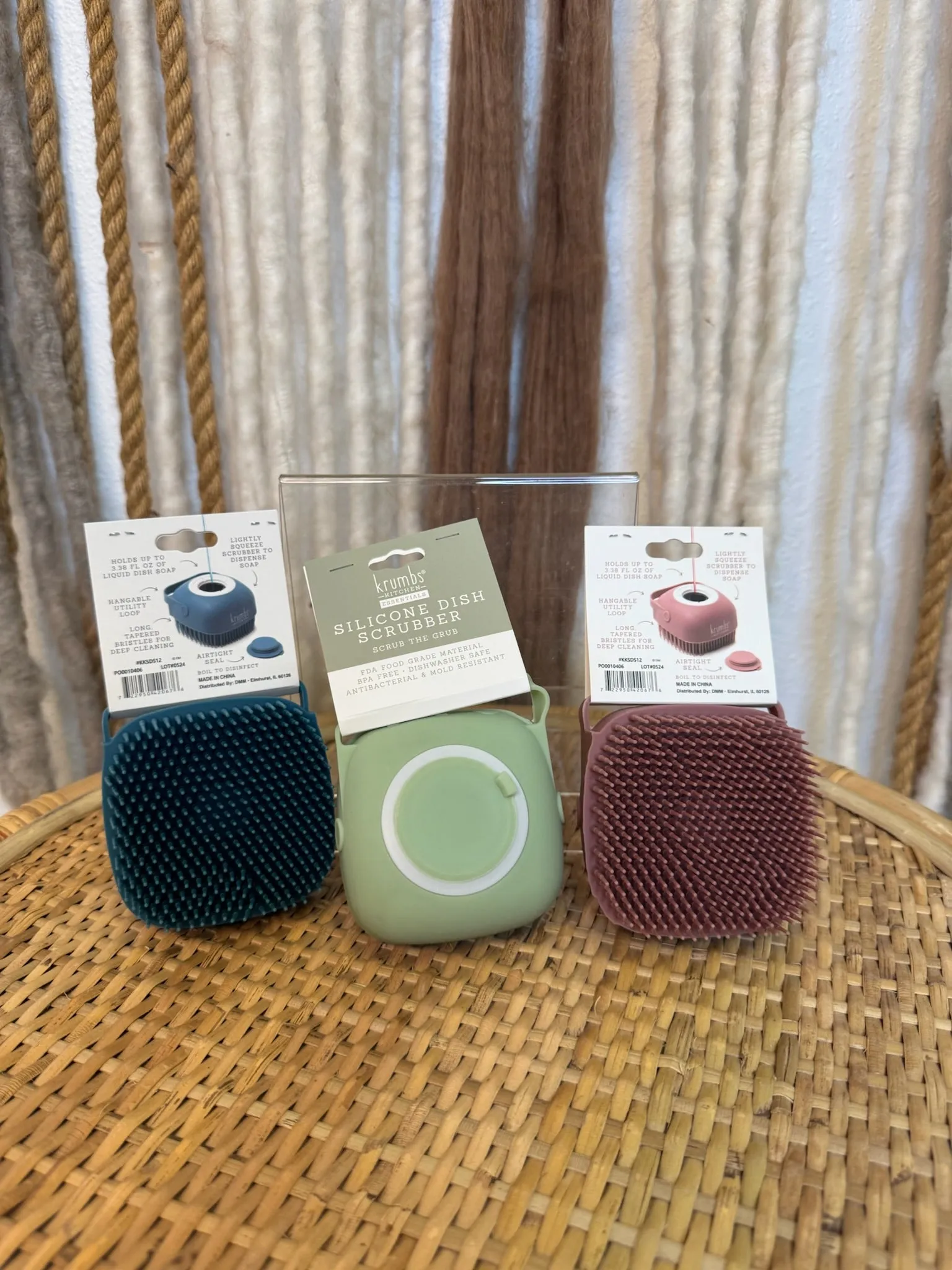 Krumbs Kitchen Silicone Dish Scrubber