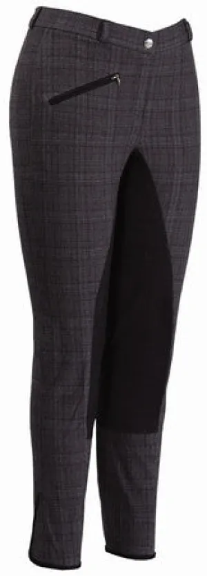 Ladies TuffRider Bamboo Plaid Fullseat