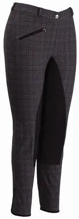 Ladies TuffRider Bamboo Plaid Fullseat