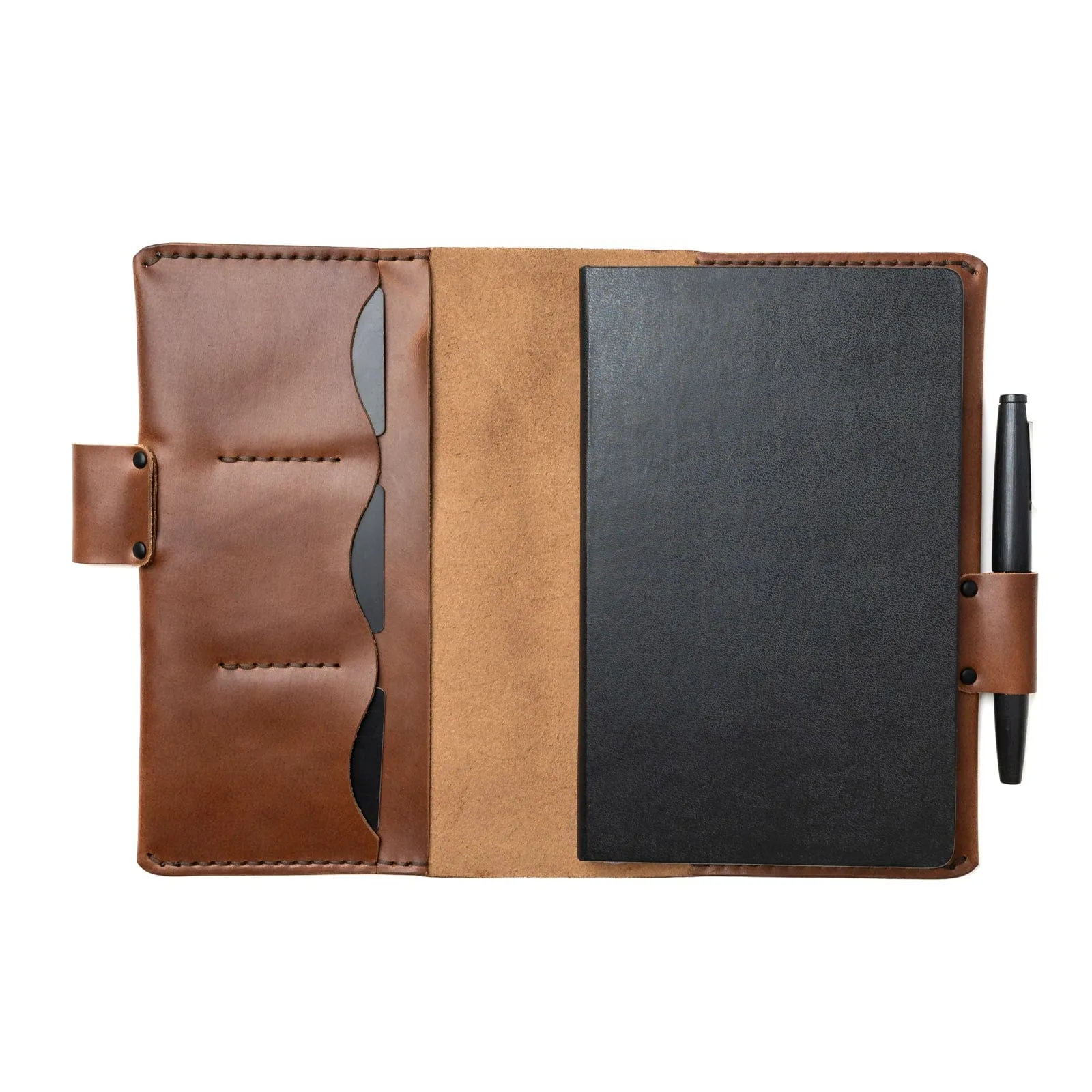 Leather Moleskine Large Notebook Cover