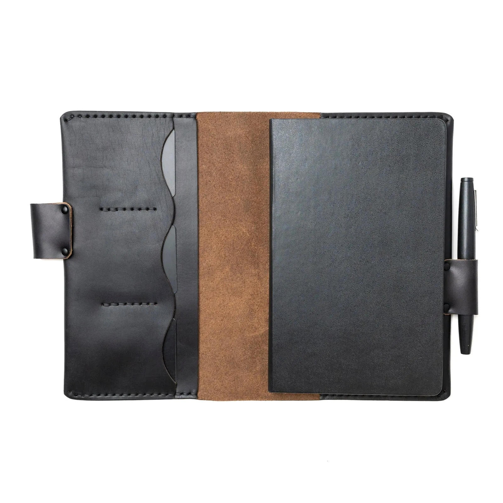 Leather Moleskine Large Notebook Cover