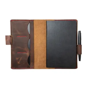 Leather Moleskine Large Notebook Cover