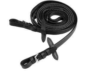 Leather Reins with Pimple Grip