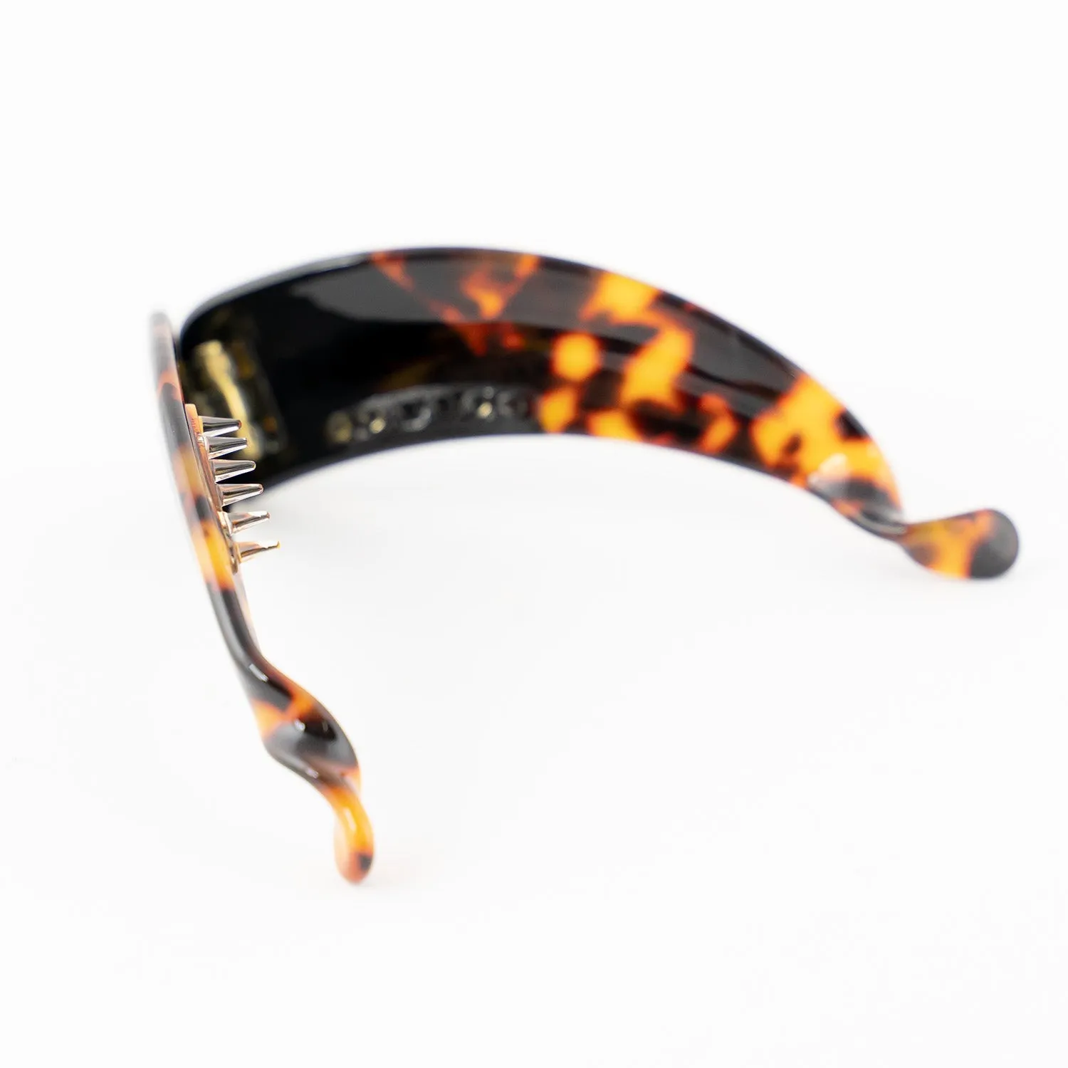 Leopard Color Plastic Banana Hair Clip