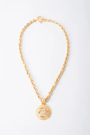 Logo Pendant Necklace