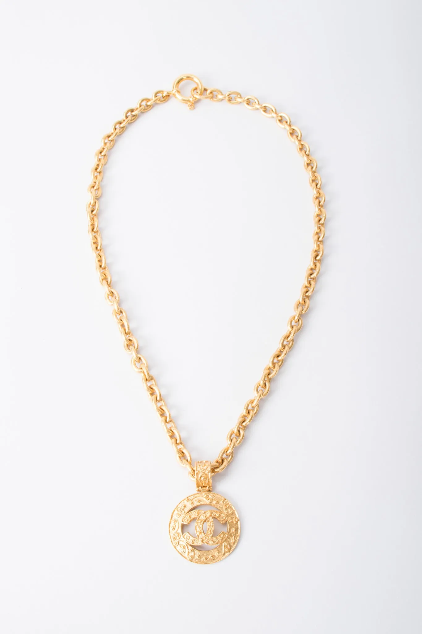 Logo Pendant Necklace