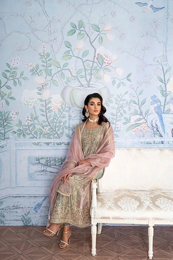 Luxury Pakistani Wedding Dress in Kameez Trouser Style