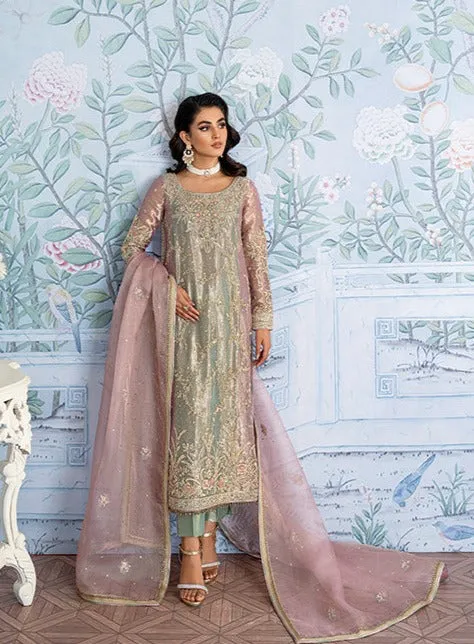 Luxury Pakistani Wedding Dress in Kameez Trouser Style