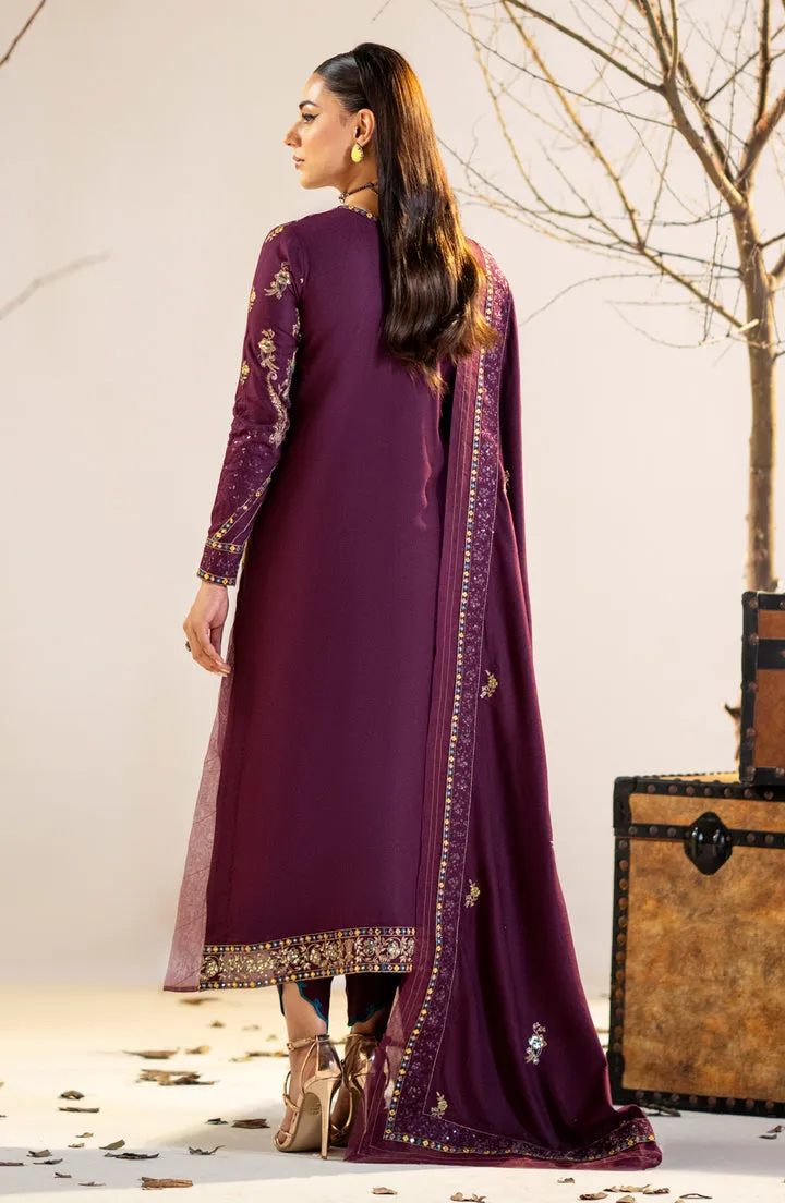 Magenta Gold Embellished Pakistani Salwar Kameez Luxury Salwar Suit