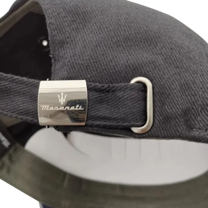 Maserati Black Cap with Maserati Script Patch