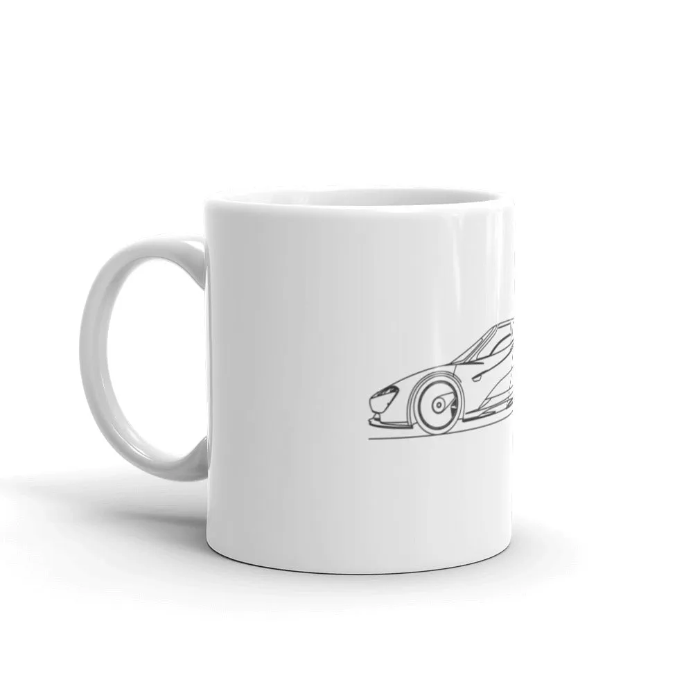 McLaren Speedtail Silhouette Mug