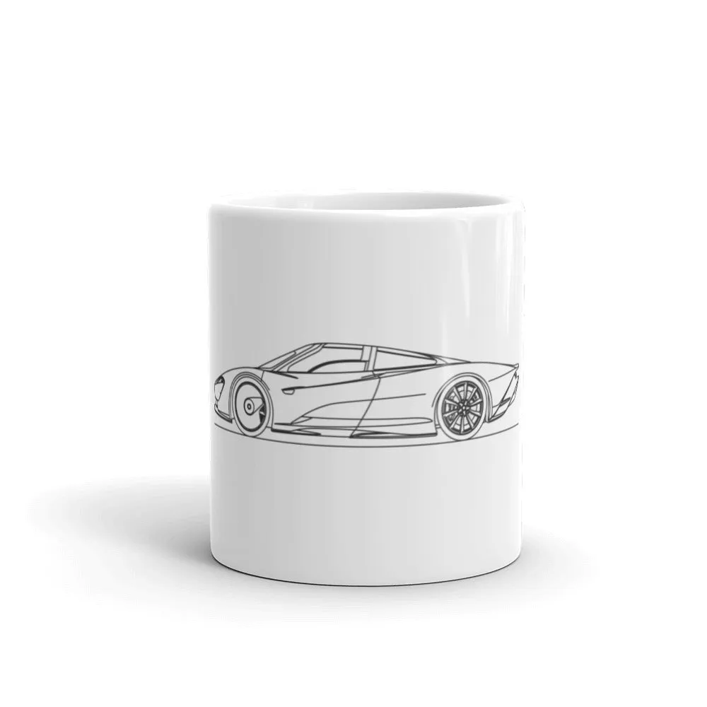 McLaren Speedtail Silhouette Mug