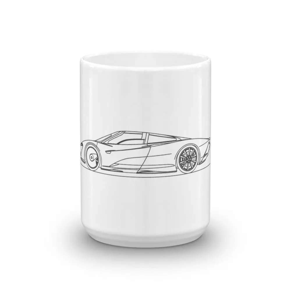 McLaren Speedtail Silhouette Mug