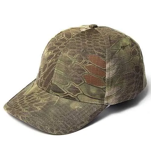 Men Cotton Camouflage Wild Hiking Tactical Baseball Cap Hat