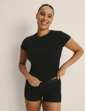 Modal Rib T-Shirt